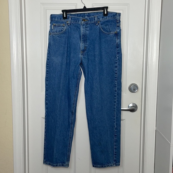 Carhartt Men’s Relaxed Fit Jeans 38 x 30 - Picture 2 of 8